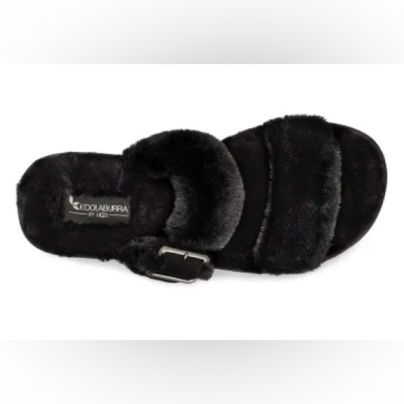 BNIB Koolaburra by Ugg Fur sandals - Picture 2 of 11